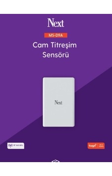 Next Ms-d9a Kablosuz Alarm - Cam Titreşim Sensörü Next Ms-d9a Kablosuz Alarm - Cam Titreşim Sensörü
