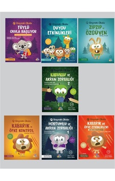 Hayvan Okulu Serisi Çocuğum Öğreniyor 7 Kitap / Psikolog Anı... Hayvan Okulu Serisi Çocuğum Öğreniyor 7 Kitap / Psikolog Anı...