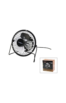 Usb - Mini Fan Metal Kasa - Ayak 360 Derece Masa Üstü Vantilatör 4-metal Pervane 13.5x11x15cm5v-2.5w Usb - Mini Fan Metal Kasa - Ayak 360 Derece Masa Üstü Vantilatör 4-metal Pervane 13.5x11x15cm5v-2.5w