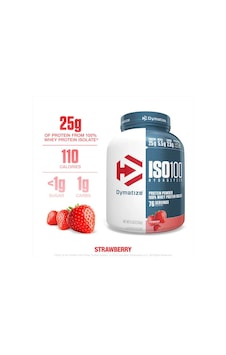 Dymatize Isolate 100 Protein Powder 2,3 Kg - Çilek çilek Dymatize Isolate 100 Protein Powder 2,3 Kg - Çilek çilek