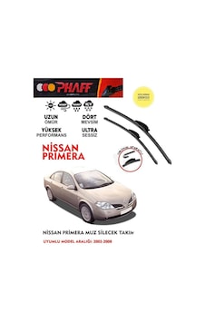 Nissan Primera P12 Silecek Takımı 2005 Model Araca Özel Aparat Nissan Primera P12 Silecek Takımı 2005 Model Araca Özel Aparat