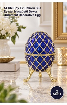 2 Adet Dekoratif Yumurta 14 Cm Boy Ev Dekoru Süs Eşyası Masaüstü Dekor Ornament Decorative Egg Doğal 2 Adet Dekoratif Yumurta 14 Cm Boy Ev Dekoru Süs Eşyası Masaüstü Dekor Ornament Decorative Egg Doğal