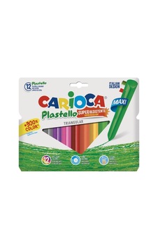 Carioca Plastello Jumbo Üçgen Pastel Boya Karışık