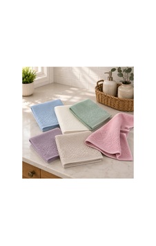 Renkli Mutfak Havlusu 30x50 Cm 6 Lı Set %100 Pamuk - Çok Renkli Renkli Mutfak Havlusu 30x50 Cm 6 Lı Set %100 Pamuk - Çok Renkli