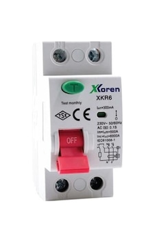 Xkoren 2 63a 30ma Kaçak Akım Rölesi Xkoren 2 63a 30ma Kaçak Akım Rölesi