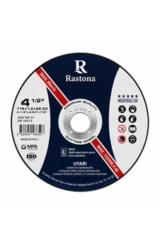 Rastona Inox Kesici Taş 115x1.2x22.23mm 25 Adet