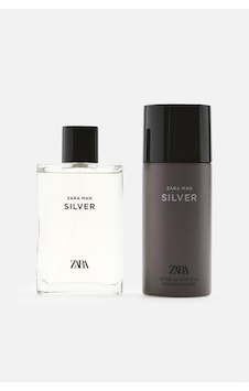 Zara Man Silver Erkek Parfüm EDT 90 ML + Silver Erkek Sprey Deodorant EDC 150 ML Zara Man Silver Erkek Parfüm EDT 90 ML + Silver Erkek Sprey Deodorant EDC 150 ML