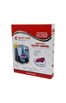 Çelik Ayna-208 Acero Çocuk Adaptörlü Klozet Kapağı Diğer Çelik Ayna-208 Acero Çocuk Adaptörlü Klozet Kapağı Diğer