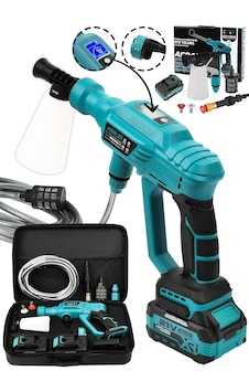 Assur ASR431 21V Çift Akülü Basınçlı Yıkama Mavi Assur ASR431 21V Çift Akülü Basınçlı Yıkama Mavi