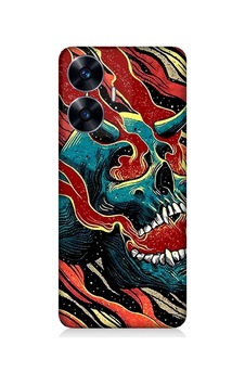 Realme C55 Uyumlu Silikon Kılıf Devil Skull Şeytan Kafatası Realme C55 Uyumlu Silikon Kılıf Devil Skull Şeytan Kafatası