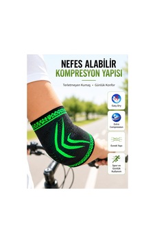 Spor Dirsekliği Dirsek Koruyucu Kompresyonlu Nefes Alabilir Esnek Destek Bandajı Çok Renkli Çok Renkli