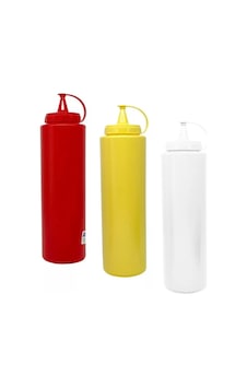 Titiz 1000 Ml Sos Şişesi Ap-9419 Karma Renk Çok Renkli Titiz 1000 Ml Sos Şişesi Ap-9419 Karma Renk Çok Renkli