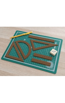 3d Baskı Geometri Cetvel Seti - İletki, Gönye Ve Ölçüm Araçları - Kahverengi Diğer 3d Baskı Geometri Cetvel Seti - İletki, Gönye Ve Ölçüm Araçları - Kahverengi Diğer