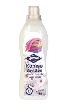 Gemix Konsantre Çamaşır Yumuşatıcısı Komşu Bayıltan Beyaz 1 L