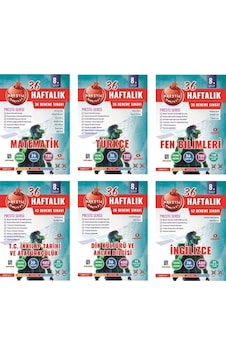 Nartest 8. Sınıf Haftalık Deneme Seti 2024 Nartest 8. Sınıf Haftalık Deneme Seti 2024