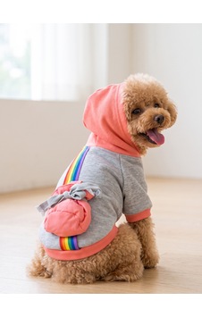 Rainbow Köpek Sweatshirt Kapüşonlu Gökkuşağı Detaylı Köpek Kıyafeti Köpek Hoodie Rainbow Köpek Sweatshirt Kapüşonlu Gökkuşağı Detaylı Köpek Kıyafeti Köpek Hoodie