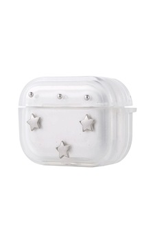 Apple Uyumlu AirPods Pro 2 Zore Airbag 44 Airbag Tasarımlı Simli Şeffaf Kutup Kılıf Yıldız Apple Uyumlu AirPods Pro 2 Zore Airbag 44 Airbag Tasarımlı Simli Şeffaf Kutup Kılıf Yıldız
