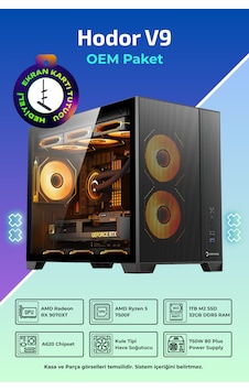 IH Hodor V9 R5-7500F 32 GB 1 TB SSD 16 GB RX9070XT FreeDos Masaüstü Bilgisayar IH Hodor V9 R5-7500F 32 GB 1 TB SSD 16 GB RX9070XT FreeDos Masaüstü Bilgisayar