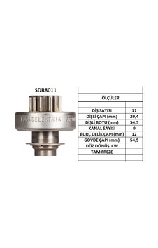 Lucas Sdr8011 Marş Dişlisi 11 Diş-9 Kanal Zen 1023 Peugeot-cıtroen-renault Partner-berlıngo-p405d Volvo Jpx Jeep 5841.85 - Lucas Sdr8011 Marş Dişlisi 11 Diş-9 Kanal Zen 1023 Peugeot-cıtroen-renault Partner-berlıngo-p405d Volvo Jpx Jeep 5841.85 -
