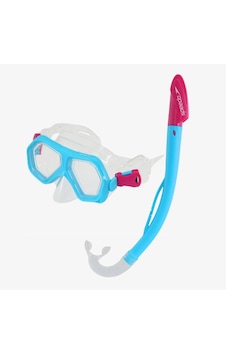 Speedo Sol25004c-lacy Ju Dual Lenses Mask With Snrkl Çocuk Şnorkel Set Çok Renkli