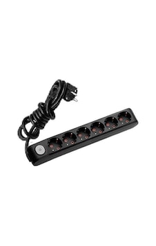 Viko-90137605 Multi Let Siyah Altılı Priz Anahtarl Çocuk Korumalı 5 Metre 1 Viko-90137605 Multi Let Siyah Altılı Priz Anahtarl Çocuk Korumalı 5 Metre 1