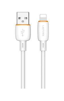 Lenyes Lc548-l Usb-a To Lightning Data Ve Şarj Kablosu 12w 1m Beyaz
