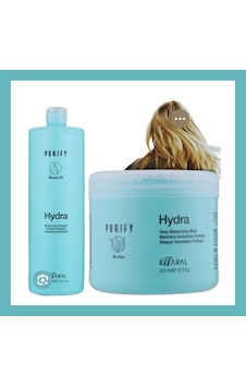 Kaaral Purify Hydra Şampuan 1000 Ml + Kaaral Purify Hydra Maske 500ml Tüm Saçlar