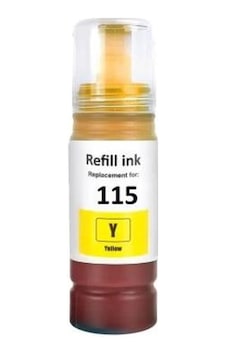 Epson T115yl 70ml İle Uyumlu, Sarı Mürekkep Epson T115yl 70ml İle Uyumlu, Sarı Mürekkep