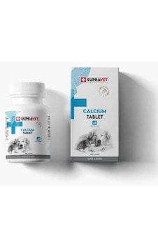 Supravet Calcium Kedi Ve Köpekler İçin Sıvı Kalsiyum Damla 100 Ml