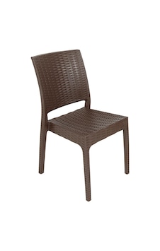 Depootoptan Mandella Elit Rattan Sandalye (4 Adet) Kahverengi Depootoptan Mandella Elit Rattan Sandalye (4 Adet) Kahverengi