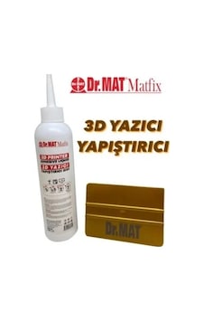 Dr.mat Matfix 3d Yazıcı Baskı Tabla Yapıştırıcı Sıvı 250 Ml + Ragle Dr.mat Matfix 3d Yazıcı Baskı Tabla Yapıştırıcı Sıvı 250 Ml + Ragle