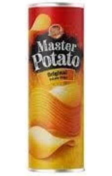 Master Potato Original Cips 160 Gr 14 Adet Master Potato Original Cips 160 Gr 14 Adet