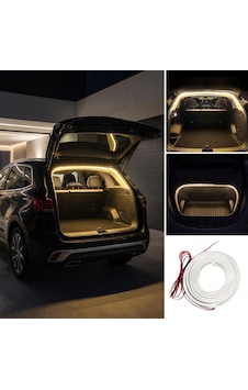 Araba Otomobil Ön Arka Bagaj İçi Aydınlatma Neon Led Şerit Kayar Modlu 12v 4 Metre Sarı Çok Renkli Araba Otomobil Ön Arka Bagaj İçi Aydınlatma Neon Led Şerit Kayar Modlu 12v 4 Metre Sarı Çok Renkli