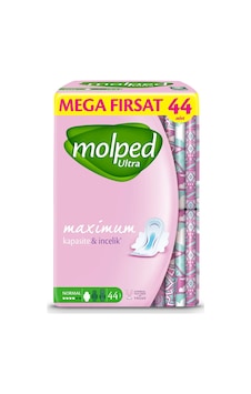 Molped Ultra Anatomik Mega Fırsat Ped Normal 44x6 264 Adet Molped Ultra Anatomik Mega Fırsat Ped Normal 44x6 264 Adet
