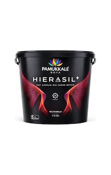 Pamukkale Hierasil %100 Saf Akrilik Silikonlu Dış Cephe Boyası 15 Lt Siyah Pamukkale Hierasil %100 Saf Akrilik Silikonlu Dış Cephe Boyası 15 Lt Siyah