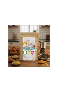 Glutensiz Kırmızı Tatlı Toz Biber 100 G Glutensiz Kırmızı Tatlı Toz Biber 100 G