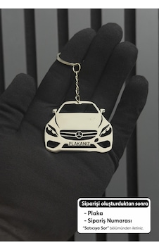 Kişiye Özel Mercedes Anahtarlık Paslanmaz Çelik