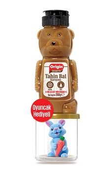 5 Adet Origin Ayıcık Tahin Bal Karışımı Oyuncak Hediyeli 280 G 5 Adet Origin Ayıcık Tahin Bal Karışımı Oyuncak Hediyeli 280 G