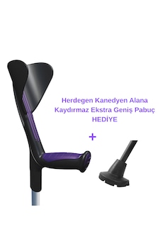 Fransız Herdegen Advance Koltuk Değneği / Kanedyen 1 Adet Mor Fransız Herdegen Advance Koltuk Değneği / Kanedyen 1 Adet Mor