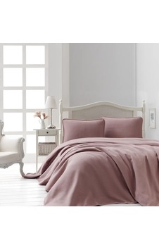Şaheser Home Collection Jakarlı Yatak Örtüsü Seti Liv Pudra Çok Renkli Şaheser Home Collection Jakarlı Yatak Örtüsü Seti Liv Pudra Çok Renkli