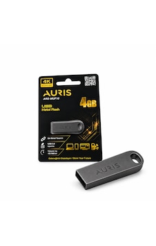 Aurıs Ars-muf10 4gb Usb 3.0 Metal Flash Bellek Siyah