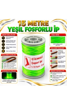 Çizmeli Marka-15metre-9kat-fosforlu Yeşil Renk Çizmeli Marka-15metre-9kat-fosforlu Yeşil Renk