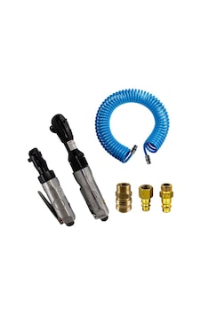 6 Parça 1/2 ve 1/4 Havalı Cırcır Seti 6 Parça 1/2 ve 1/4 Havalı Cırcır Seti