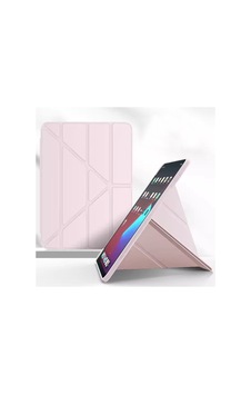 Apple iPad Uyumlu Pro 13 İle Uyumlu 2024 Kılıf Kalem Koyma Bölmeli Stand Olan Uyku Modlu Suni Deri, A2925 A3360-a3361-a2926 Silikon Arka Yüzey Ergonomik Yapılı, Attravtive Cover Pembe Sku: Zeusb0bffk2869 Arka Kapak