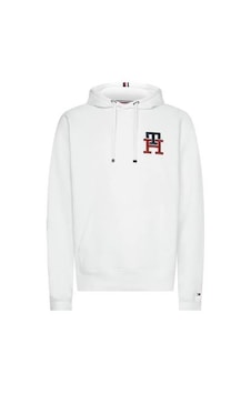 Tommy Hilfiger Byan Kapşonlu Sweatshirt Cepsiz Beyaz Tommy Hilfiger Byan Kapşonlu Sweatshirt Cepsiz Beyaz