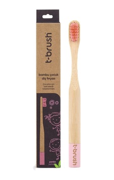 T-Brush Bambu Yumuşak Çocuk Diş Fırçası T-Brush Bambu Yumuşak Çocuk Diş Fırçası