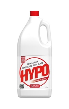 Hyper Hypo Çamaşır Suyu 4 Lt. 4'lü Diğer Hyper Hypo Çamaşır Suyu 4 Lt. 4'lü Diğer