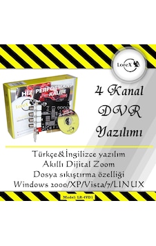 Lorex Lr-4Vd1 4 Kanal Dvr Kart - Kamera Kayıt Yazılımı Lorex Lr-4Vd1 4 Kanal Dvr Kart - Kamera Kayıt Yazılımı