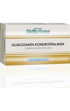 Shiffa Home Glucosamine Chondroitin Msm Tablet 1150Mg X 60 Adet A
