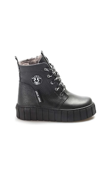 Fast Step Hakiki Deri Kürklü Unisex Çocuk Klasik Bot 769kxa130 Siyah Fast Step Hakiki Deri Kürklü Unisex Çocuk Klasik Bot 769kxa130 Siyah